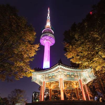 N Seoul Tower -  Romantyczna Oaza z Widokiem na Całe Seul!